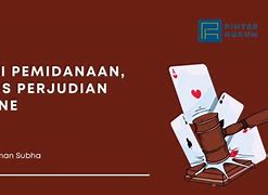 Kasus Perjudian Online Pasal Berapa